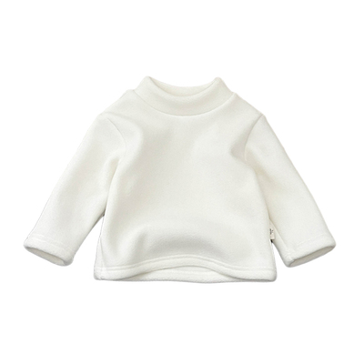 宝宝冬装加绒打底衫2026冬季儿童保暖卫衣冬装婴儿长袖T上衣内搭