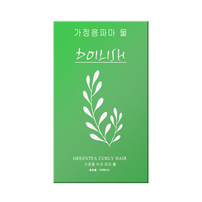 女士纹理烫烫发水短发蓬松微卷气垫烫空气感日韩系家用专用冷烫精