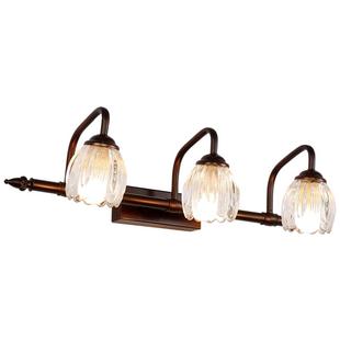 美式镜前灯LED卫生间镜柜灯浴室梳妆台灯洗手间镜子灯免打孔壁灯