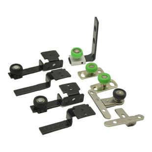 极窄铝框门移门二联动三联动配件下导轮下配件移门轮