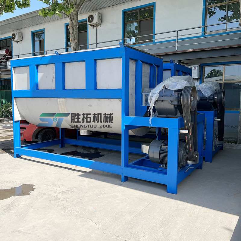 大型加热卧式搅拌机不锈钢螺带混合机粉体颗粒卧式搅拌机干湿两用