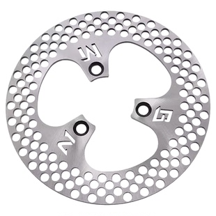 MBS刹车盘电动车220mm固定盘大孔7.0/5.7孔距碟刹盘超大飞机声盘