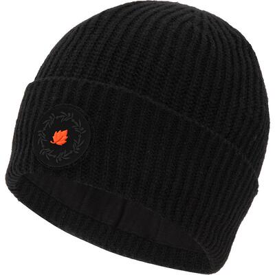 LAFUMA乐飞叶户外秋冬魔术贴针织帽男女防风保暖韩版百搭毛线帽