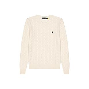Polo Ralph Lauren拉夫劳伦毛衣绞花针织男女同款羊毛衫REVOLVE