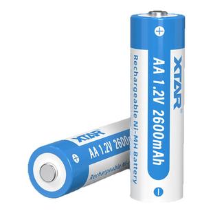 XTAR爱克斯达5号可充电1.2V镍氢电池大容量KTV麦克风玩具车鼠标单反相机闪光灯游戏手柄智能门锁五号专用电池