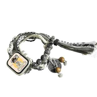 双生山鬼【国潮】uhada适用于Apple watch s10表带个性女腕带iwatch表带苹果手表表带S8SE高级苹果手表11表带