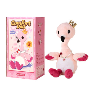 mobee安抚玩偶婴幼儿毛绒玩具宝宝学舌说话复读录音儿童周岁礼物