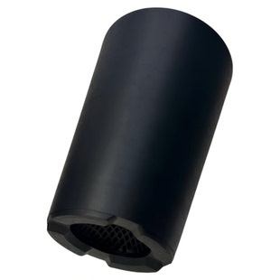 植物印象 细高款高筒奶茶杯花盆黑胶花盆块根植物兰花兰草花盆