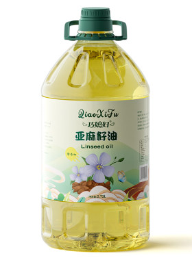 巧媳妇一级亚麻籽油日期新鲜
