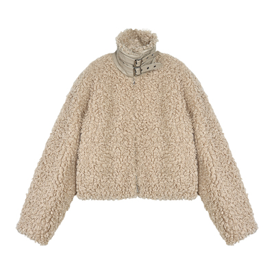 2024秋冬新款高级感夹棉大衣