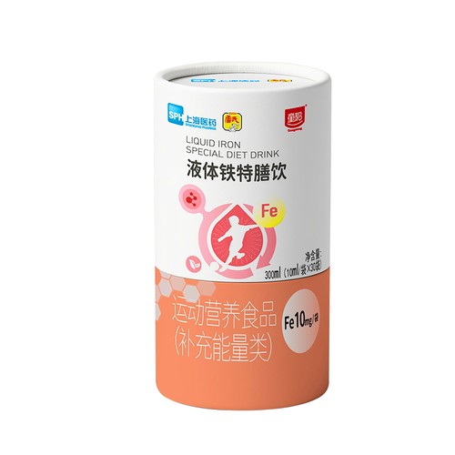 童聪 儿童液体铁特膳饮 双铁配方 水果风味