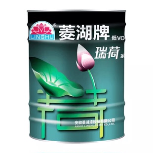 菱湖牌醇酸防锈调合漆金属漆油漆彩钢瓦翻新栏杆耐酸碱防腐漆15kg