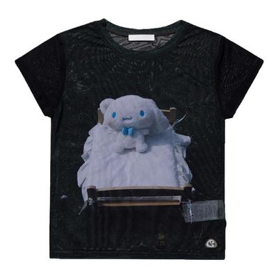 eihey诶嘿圆领短袖T恤上衣女