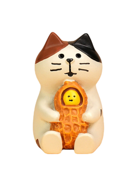 可爱猫咪公仔桌面摆件