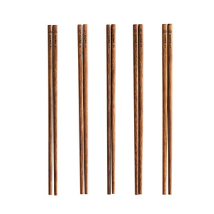 筷子家用高档防霉家庭专人专用木块子一人一筷2025新款木筷家庭装