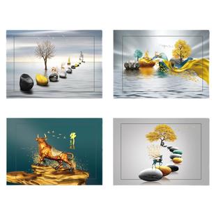 电表箱贴纸装饰画电闸箱遮挡配电箱家用电表盒遮丑免打孔自粘贴画