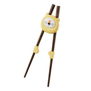 筷子儿童训练筷3岁学习筷宝宝筷子辅助器儿童餐具套装实木练习筷