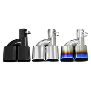 适用丰田诺亚noah80系尾喉voxy/esquire排气管改装不锈钢方口尾嘴