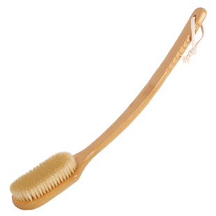 猪鬃洗澡刷沐浴刷身体干刷软马毛搓澡巾擦后背部不求人超长柄刷子