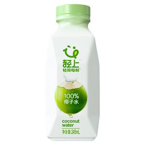 轻上100%椰子水含电解质整箱