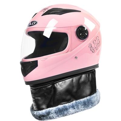 电动车头盔女士冬季保暖安全帽