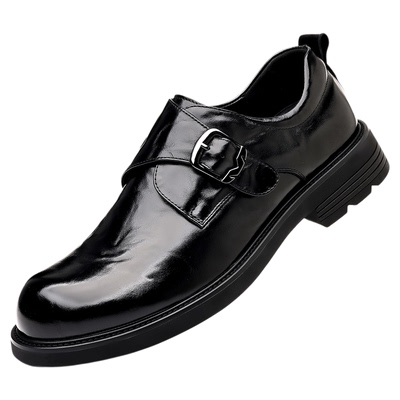 奥康男鞋头层牛皮男士