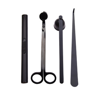 香薰蜡烛工具套装点火器打火灭火工具烛芯剪刀灭烛罩家用