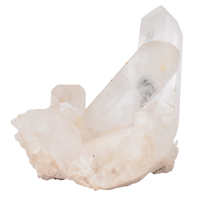 天然白晶簇造景桌面饰品摆件原石