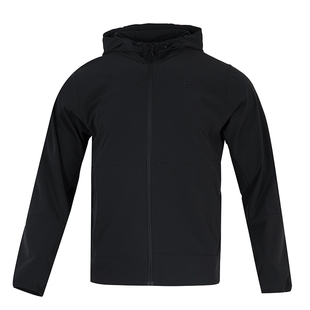 NIKE耐克男款外套2026新款薄梭织夹克时尚潮流轻便透气连帽运动服