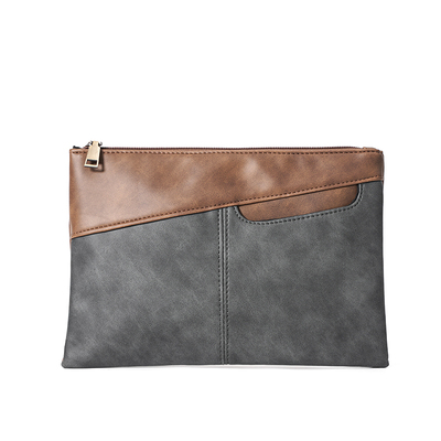 简约男士手拿包时尚皮质手抓包