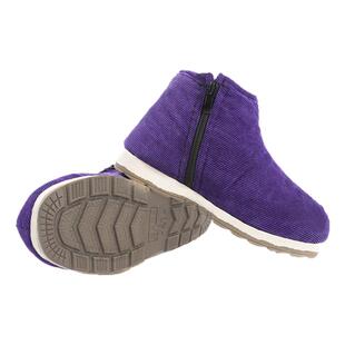 恩施老棉鞋传统手工老式老头冬季保暖加绒加厚灯芯绒老人抱鸡婆鞋