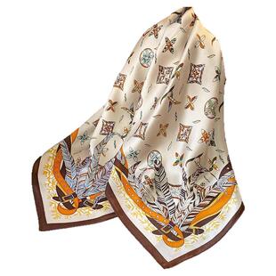 法莱阿玛尼真丝丝巾女款2026新款桑蚕丝纱巾时尚百搭系脖高级感