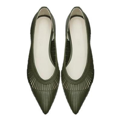 帕翠亚手工编织镂空复古奶奶鞋