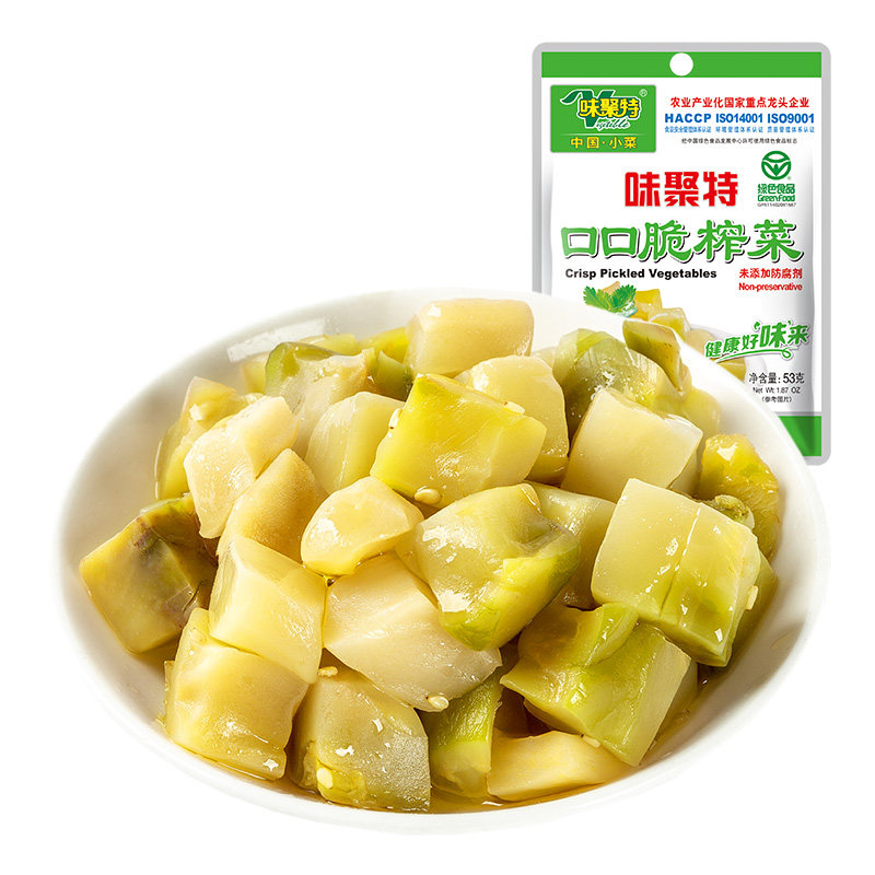 味聚特不辣眉山小包装榨菜