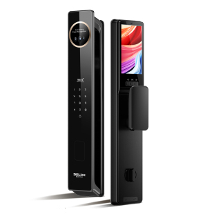 德力西指静脉智能门锁人脸识别指纹锁家用防盗门智能锁电子密码锁