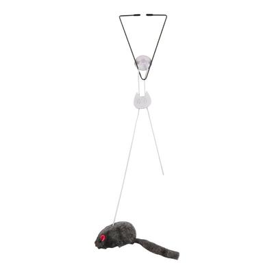 挂门式逗猫棒超强弹力绳猫咪自嗨