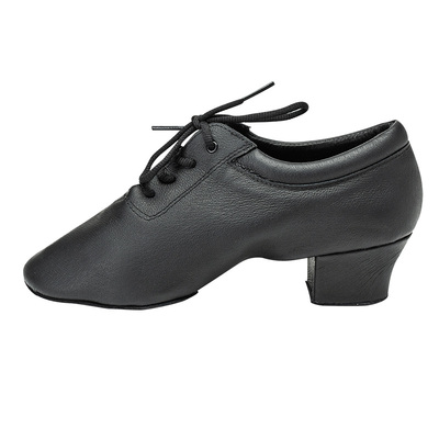 三沙sansha法国两底皮面拉丁舞鞋