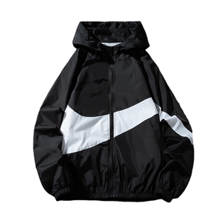 春秋大童12岁胖男孩帅气透气夹克13初中学生潮流15高中生薄款外套