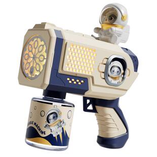 淘嘟嘟吹泡泡机玩具儿童手持枪2025新款网红爆款加特林烟花火女孩