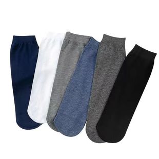 30双男士丝光棉短丝袜对对袜防勾丝男短筒袜袜子防臭耐磨不臭脚