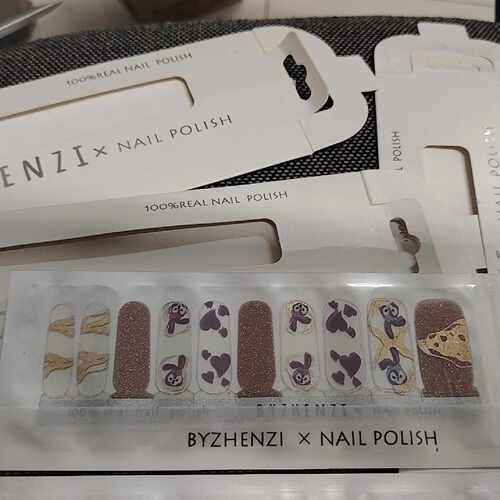 询价BYZHENZI x NAIL POLISH甲油膜，三款不同议价