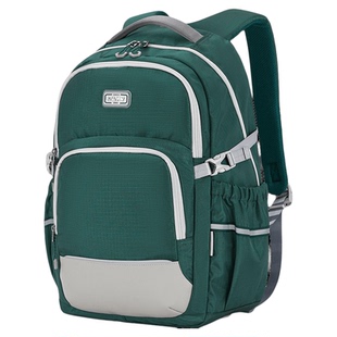 卡拉羊初中生书包男生中学生 高中生女双肩包休闲旅行背包大容量