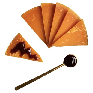 伊斯尼米莫莱特干酪Mimolette cheese法国进口原制奶酪烘焙配酒