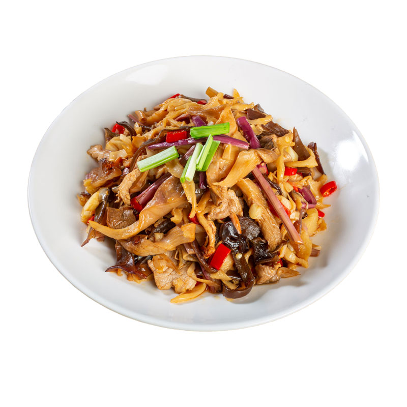 林结巴什锦菜300g湘菜口味下饭菜酒店饭店半成品蕨菜木耳批发整箱