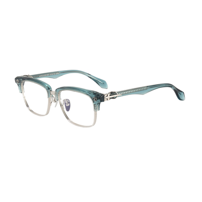 商务眉毛钛刀近视眼镜框架男女