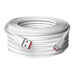 能适数据线typec加长款6A适用华为vivo小米oppo安卓tpc超长快充tpyec手机充电器5线通用2米tapyc车载家用监控