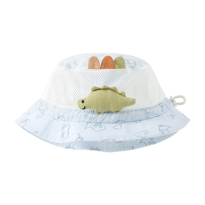 图涂丫婴儿帽子夏季薄款男宝