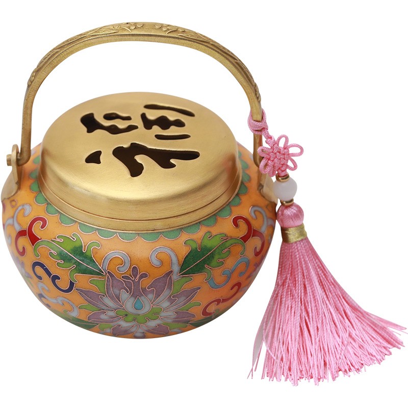 仿古铜取暖香碳茶道家用沉檀手炉