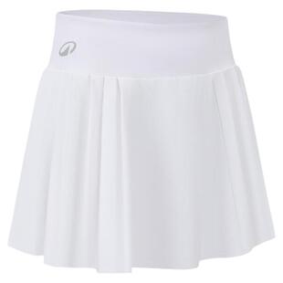 迪卡侬运动短裙羽毛球裙网球裙女裙裤半身裙百褶裙跑步网球服IVE1