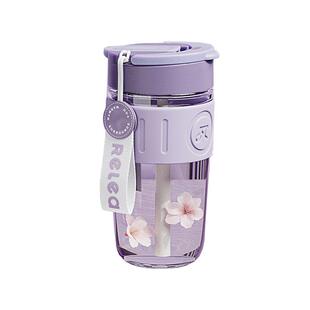 物生物玻璃杯耐热防爆耐高温女生高颜值水杯带吸管咖啡杯泡茶杯子